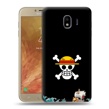Пластиковый чехол на Samsung Galaxy J4 с принтом One Piece Ван Пис Пластиковый чехол на Samsung Galaxy J4 с принтом One Piece Ван Пис