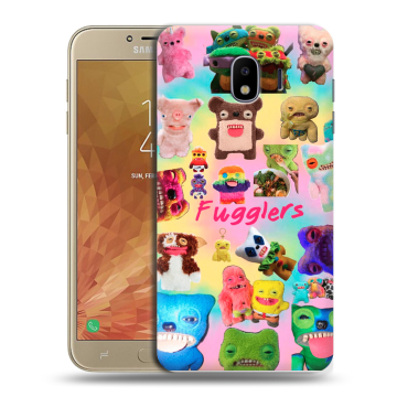 Пластиковый чехол на Samsung Galaxy J4 с принтом Флагер Fuggler Пластиковый чехол на Samsung Galaxy J4 с принтом Флагер Fuggler