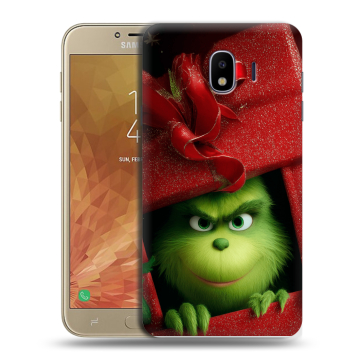 Пластиковый чехол на Samsung Galaxy J4 с принтом Новый год Пластиковый чехол на Samsung Galaxy J4 с принтом Новый год