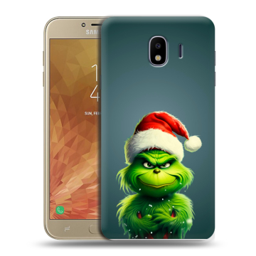 Пластиковый чехол на Samsung Galaxy J4 с принтом Новый год Пластиковый чехол на Samsung Galaxy J4 с принтом Новый год