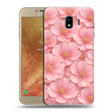 Пластиковый чехол на Samsung Galaxy J4 с принтом женский Пластиковый чехол на Samsung Galaxy J4 с принтом женский