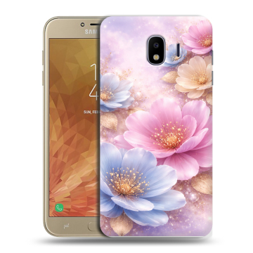 Пластиковый чехол на Samsung Galaxy J4 с принтом женский Пластиковый чехол на Samsung Galaxy J4 с принтом женский