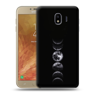 Пластиковый чехол на Samsung Galaxy J4 с принтом женский Пластиковый чехол на Samsung Galaxy J4 с принтом женский