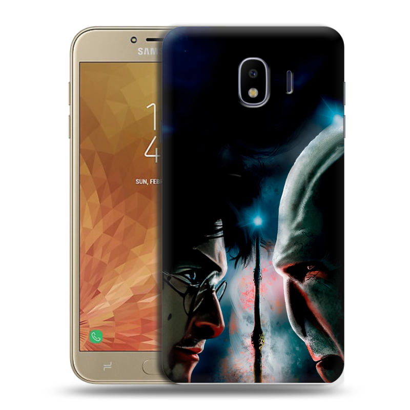 Пластиковый чехол на Samsung Galaxy J4 с принтом Гарри Поттер Harry Potter Пластиковый чехол на Samsung Galaxy J4 с принтом Гарри Поттер Harry Potter