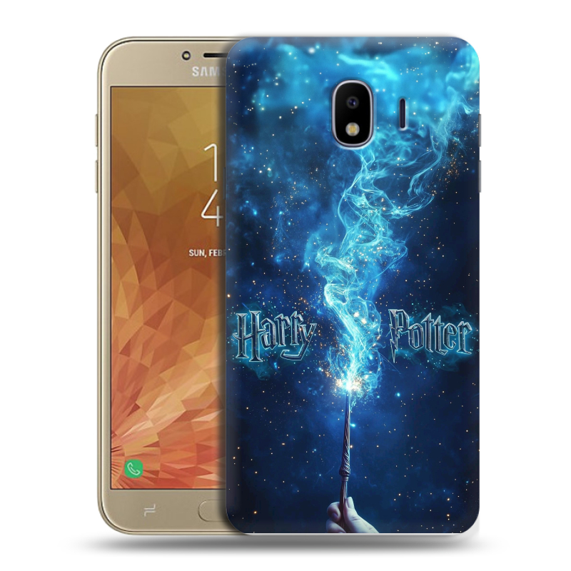 Пластиковый чехол на Samsung Galaxy J4 с принтом Harry Potter Гарри Поттер Пластиковый чехол на Samsung Galaxy J4 с принтом Harry Potter Гарри Поттер