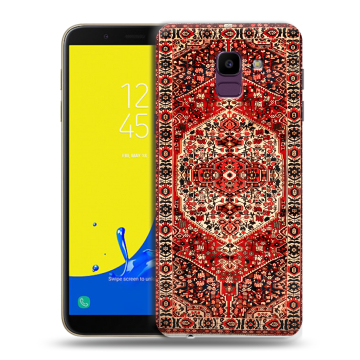 Силиконовый чехол на Samsung Galaxy J6 с принтом Ковер Силиконовый чехол на Samsung Galaxy J6 с принтом Ковер