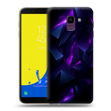 Силиконовый чехол на Samsung Galaxy J6 с принтом Абстракиция Силиконовый чехол на Samsung Galaxy J6 с принтом Абстракиция