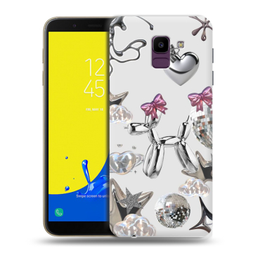 Силиконовый чехол на Samsung Galaxy J6 с принтом Y2K Силиконовый чехол на Samsung Galaxy J6 с принтом Y2K