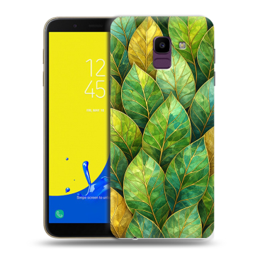 Силиконовый чехол на Samsung Galaxy J6 с принтом женский Силиконовый чехол на Samsung Galaxy J6 с принтом женский