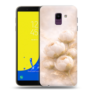 Силиконовый чехол на Samsung Galaxy J6 с принтом женский Силиконовый чехол на Samsung Galaxy J6 с принтом женский