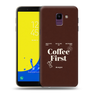 Силиконовый чехол на Samsung Galaxy J6 с принтом женский Силиконовый чехол на Samsung Galaxy J6 с принтом женский