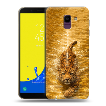 Силиконовый чехол на Samsung Galaxy J6 с принтом женский Силиконовый чехол на Samsung Galaxy J6 с принтом женский