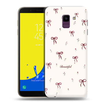 Силиконовый чехол на Samsung Galaxy J6 с принтом для девочек Силиконовый чехол на Samsung Galaxy J6 с принтом для девочек