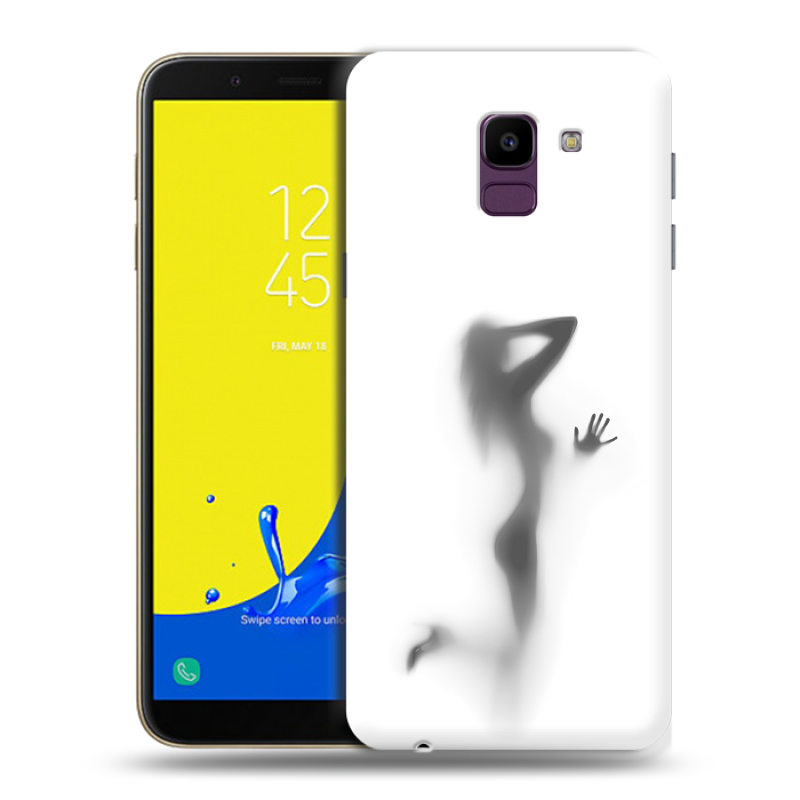 Пластиковый чехол на Samsung Galaxy J6 с принтом Силуэт Пластиковый чехол на Samsung Galaxy J6 с принтом Силуэт