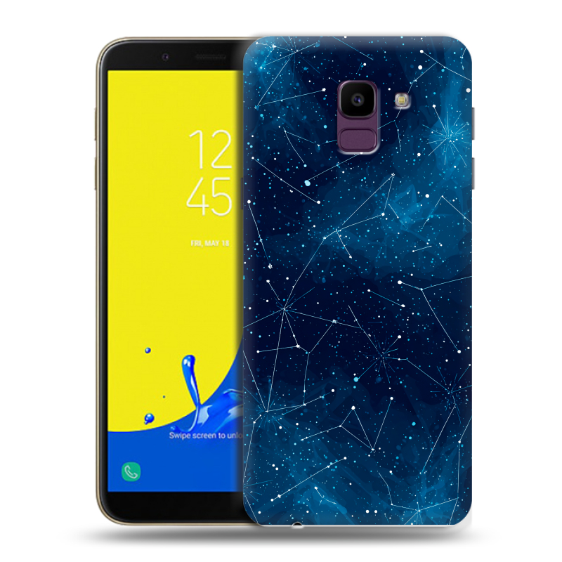 Силиконовый чехол на Samsung Galaxy J6 с принтом Космос звезды Силиконовый чехол на Samsung Galaxy J6 с принтом Космос звезды