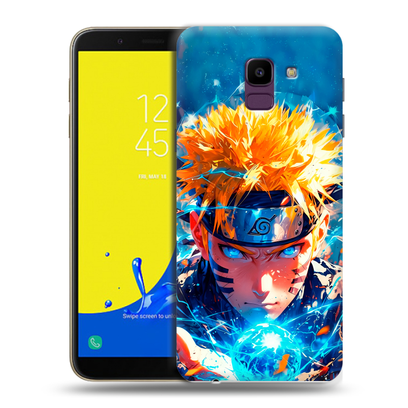 Силиконовый чехол на Samsung Galaxy J6 с принтом Аниме Наруто Naruto Силиконовый чехол на Samsung Galaxy J6 с принтом Аниме Наруто Naruto