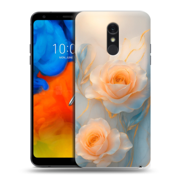Пластиковый чехол на LG Q Stylus с принтом Женский