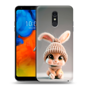 Пластиковый чехол на LG Q Stylus с принтом Кролик Пластиковый чехол на LG Q Stylus с принтом Кролик