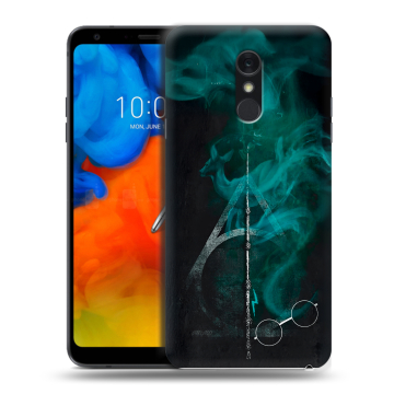 Пластиковый чехол на LG Q Stylus с принтом Гарри Поттер Harry Potter