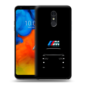 Пластиковый чехол на LG Q Stylus с принтом БМВ BMW Пластиковый чехол на LG Q Stylus с принтом БМВ BMW