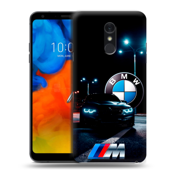 Пластиковый чехол на LG Q Stylus с принтом БМВ BMW Пластиковый чехол на LG Q Stylus с принтом БМВ BMW