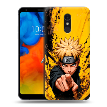 Пластиковый чехол на LG Q Stylus с принтом Naruto Наруто