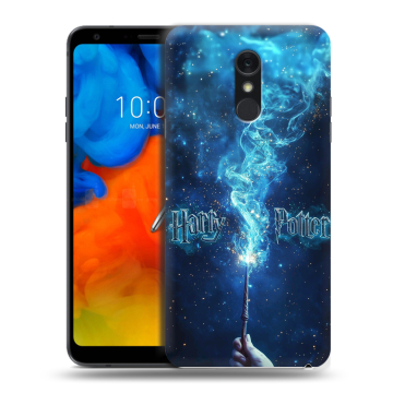Пластиковый чехол на LG Q Stylus с принтом Harry Potter Гарри Поттер