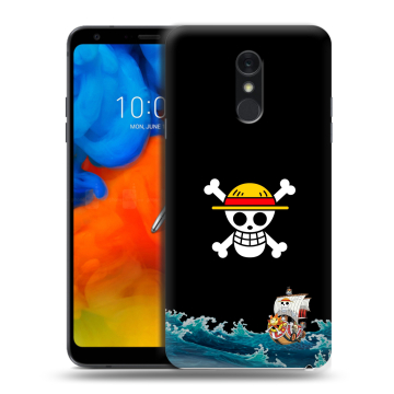 Пластиковый чехол на LG Q Stylus с принтом One Piece Ван Пис