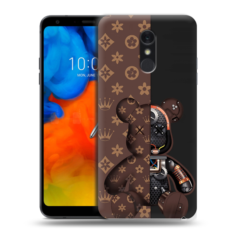 Пластиковый чехол на LG Q Stylus с принтом Луи робот Пластиковый чехол на LG Q Stylus с принтом Луи робот