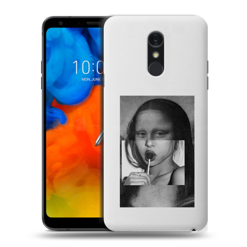 Пластиковый чехол на LG Q Stylus с принтом Мона Лиза Пластиковый чехол на LG Q Stylus с принтом Мона Лиза