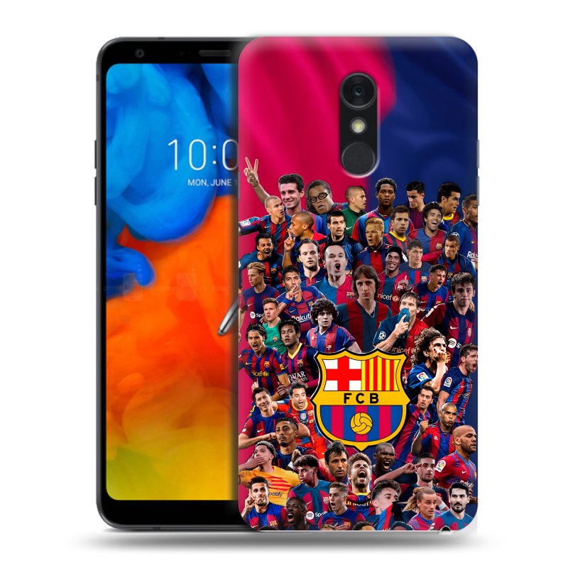 Пластиковый чехол на LG Q Stylus с принтом Барселона Barcelona Пластиковый чехол на LG Q Stylus с принтом Барселона Barcelona