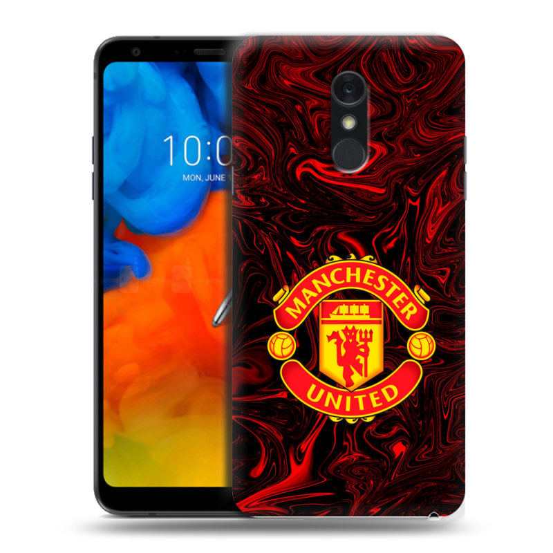 Пластиковый чехол на LG Q Stylus с принтом Manchester United Пластиковый чехол на LG Q Stylus с принтом Manchester United