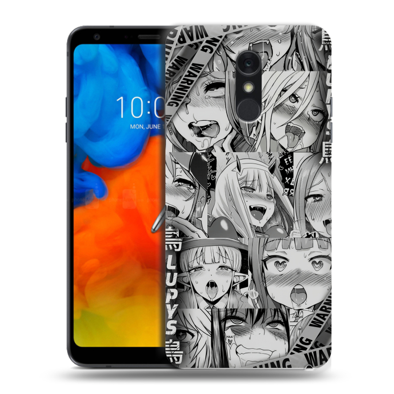 Пластиковый чехол на LG Q Stylus с принтом Ahegao Ахегао Аниме Пластиковый чехол на LG Q Stylus с принтом Ahegao Ахегао Аниме
