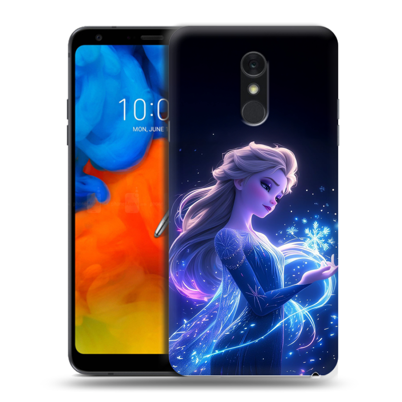 Пластиковый чехол на LG Q Stylus с принтом Холодное сердце Frozen Пластиковый чехол на LG Q Stylus с принтом Холодное сердце Frozen
