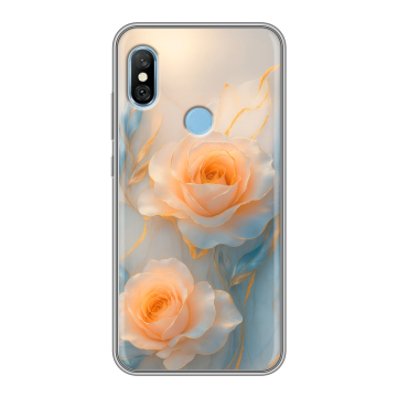 Пластиковый чехол на Xiaomi RedMi 6 Pro с принтом Женский Пластиковый чехол на Xiaomi RedMi 6 Pro с принтом Женский