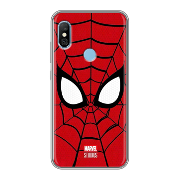 Пластиковый чехол на Xiaomi RedMi 6 Pro с принтом человек паук spiderman Пластиковый чехол на Xiaomi RedMi 6 Pro с принтом человек паук spiderman