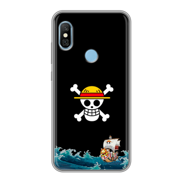 Пластиковый чехол на Xiaomi RedMi 6 Pro с принтом One Piece Ван Пис Пластиковый чехол на Xiaomi RedMi 6 Pro с принтом One Piece Ван Пис