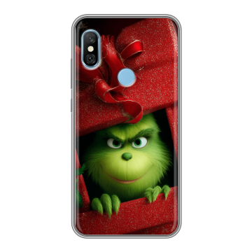 Пластиковый чехол на Xiaomi RedMi 6 Pro с принтом Новый год