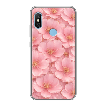 Пластиковый чехол на Xiaomi RedMi 6 Pro с принтом женский