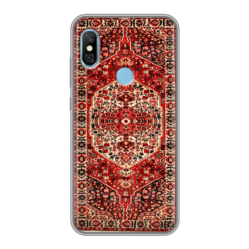 Пластиковый чехол на Xiaomi RedMi 6 Pro с принтом Ковер Пластиковый чехол на Xiaomi RedMi 6 Pro с принтом Ковер
