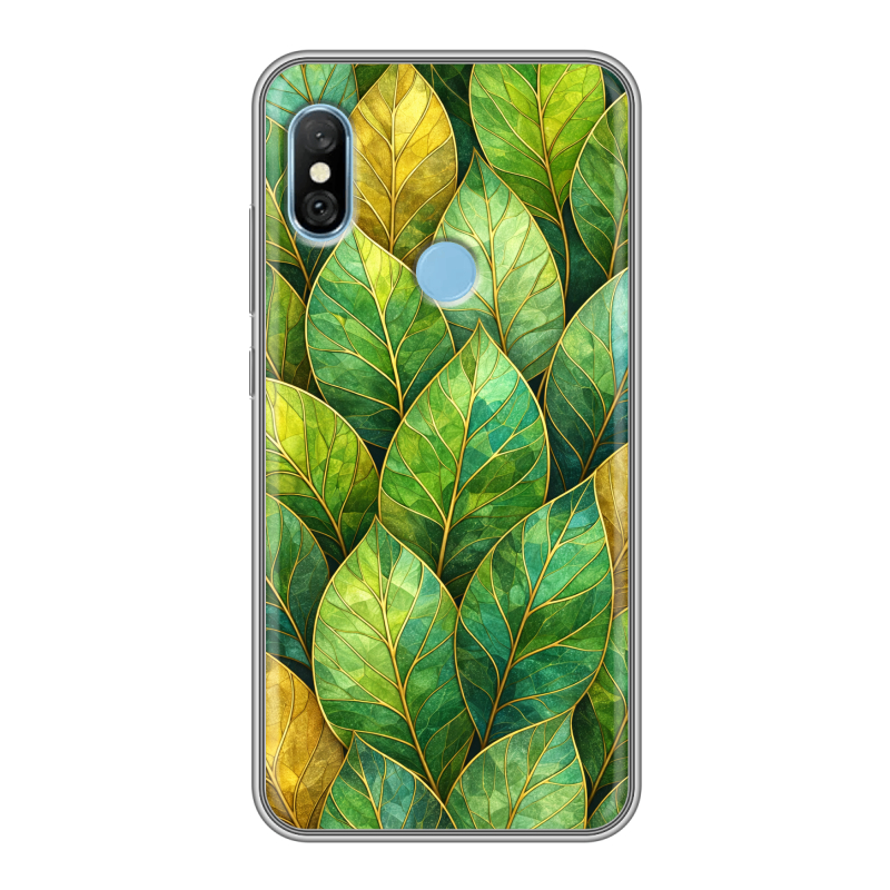 Пластиковый чехол на Xiaomi RedMi 6 Pro с принтом женский Пластиковый чехол на Xiaomi RedMi 6 Pro с принтом женский