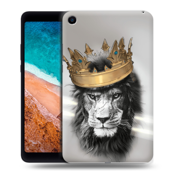Силиконовый чехол на планшета Xiaomi Mi Pad 4 с принтом Лев с короной Силиконовый чехол на планшета Xiaomi Mi Pad 4 с принтом Лев с короной