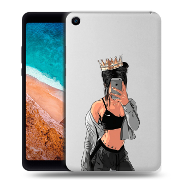 Силиконовый чехол на планшета Xiaomi Mi Pad 4 с принтом Женские принты Силиконовый чехол на планшета Xiaomi Mi Pad 4 с принтом Женские принты