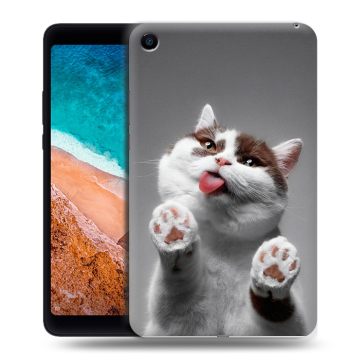 Силиконовый чехол на планшета Xiaomi Mi Pad 4 с принтом Коты Силиконовый чехол на планшета Xiaomi Mi Pad 4 с принтом Коты