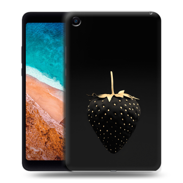 Силиконовый чехол на планшета Xiaomi Mi Pad 4 с принтом Черная клубника Силиконовый чехол на планшета Xiaomi Mi Pad 4 с принтом Черная клубника