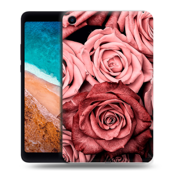 Силиконовый чехол на планшета Xiaomi Mi Pad 4 с принтом Цветы розы Силиконовый чехол на планшета Xiaomi Mi Pad 4 с принтом Цветы розы
