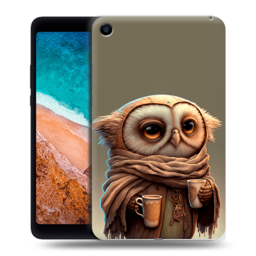 Силиконовый чехол на планшета Xiaomi Mi Pad 4 с принтом Сова Силиконовый чехол на планшета Xiaomi Mi Pad 4 с принтом Сова