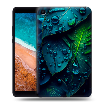 Силиконовый чехол на планшета Xiaomi Mi Pad 4 с принтом Листья Силиконовый чехол на планшета Xiaomi Mi Pad 4 с принтом Листья