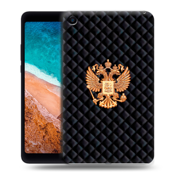 Силиконовый чехол на Xiaomi Mi Pad 4 с принтом Герб России принт Силиконовый чехол на Xiaomi Mi Pad 4 с принтом Герб России принт