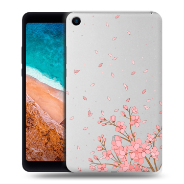 Силиконовый чехол на Xiaomi Mi Pad 4 с принтом Ветка сакуры